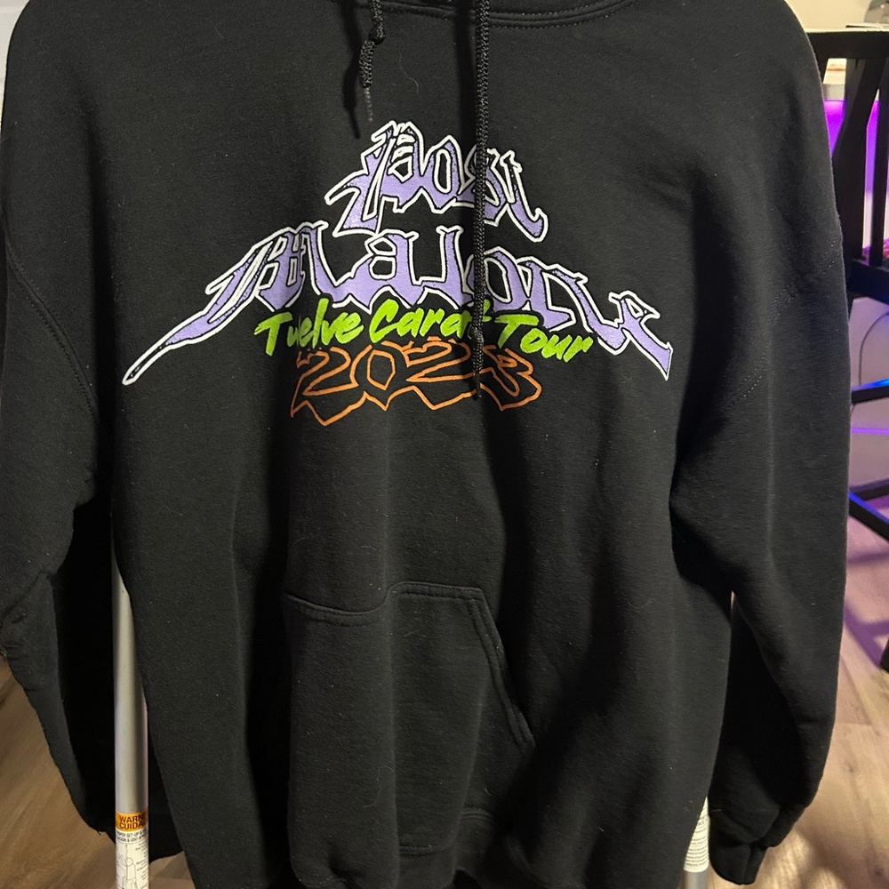 post malone twelve carrot tour hoodie